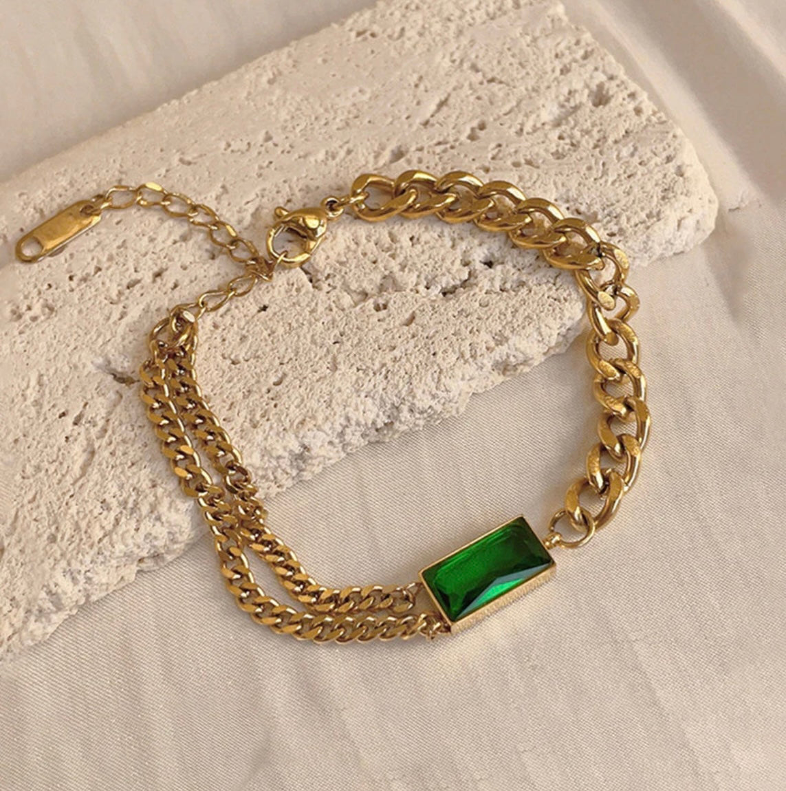 Emerald Bracelet