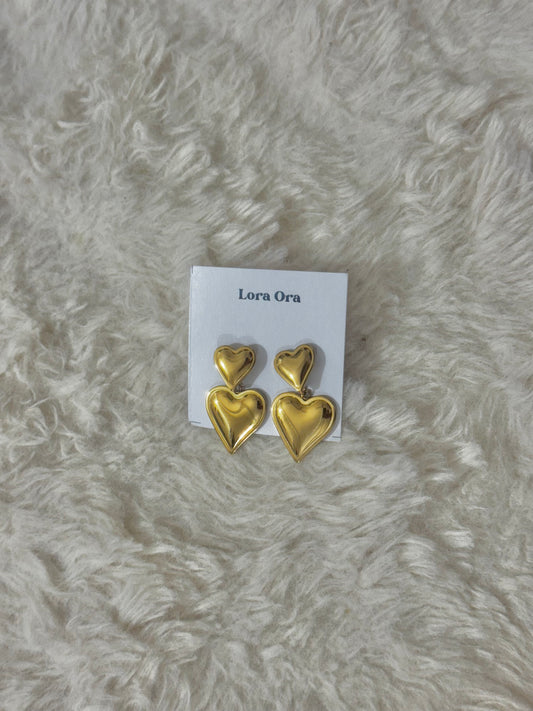 Chunky Heart Earring