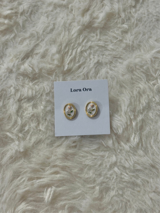 Moonflower Earrings