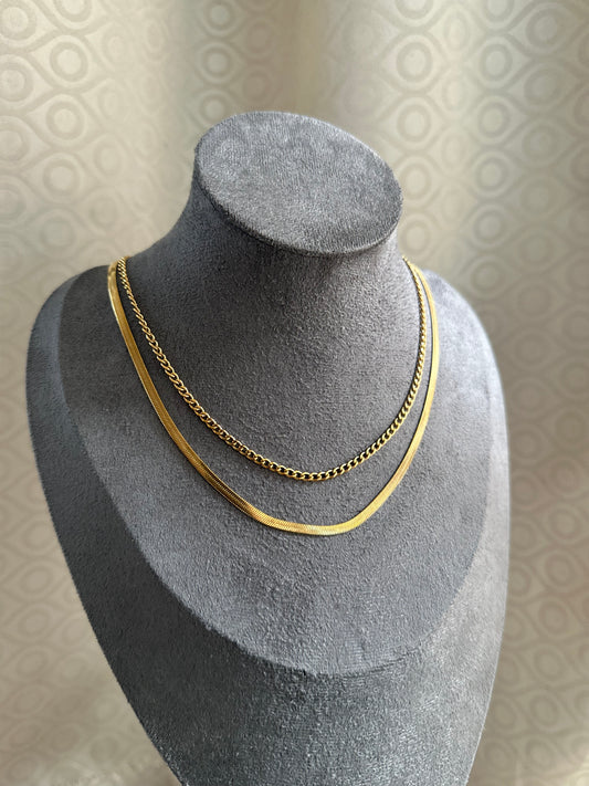 Minimal double layered chain