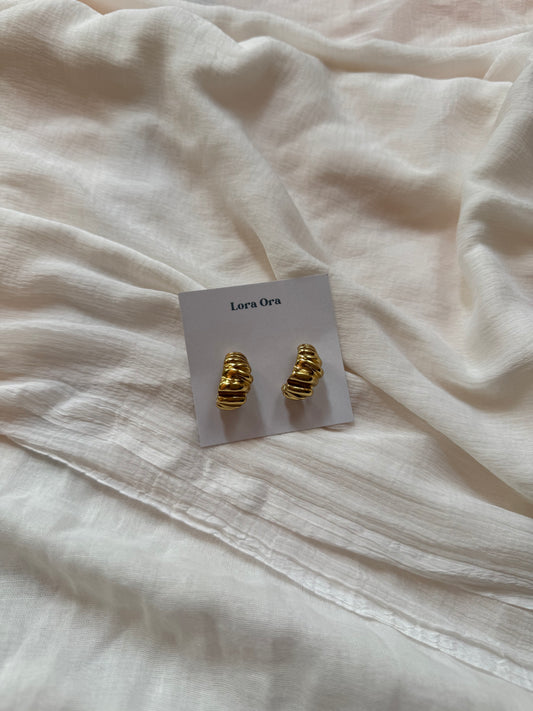 Esabelle Textured Earrings