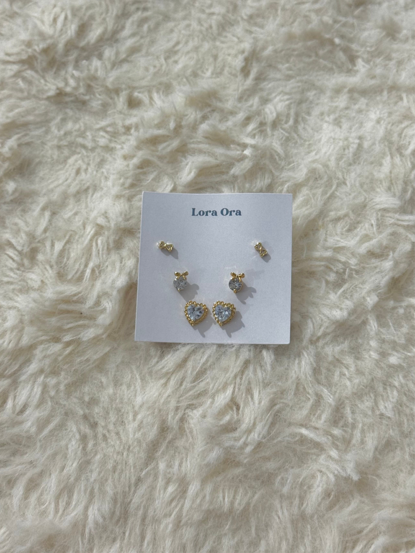 Nova Triple Ear Studs