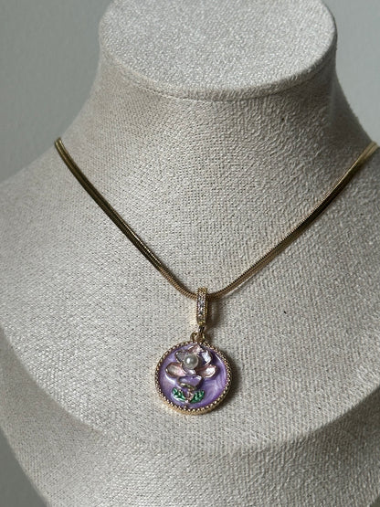 Lavender bloom chain